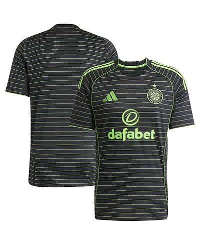 Adidas Men's Black Celtic 2025/26 Away Replica Jersey