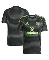 Adidas Men's Black Celtic 2025/26 Away Replica Jersey
