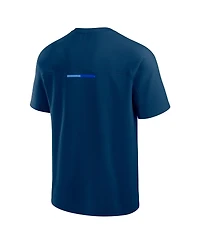 Fanatics Men's and Women's Navy Chicago Bears Elements Flex Tri-Blend T-Shirt