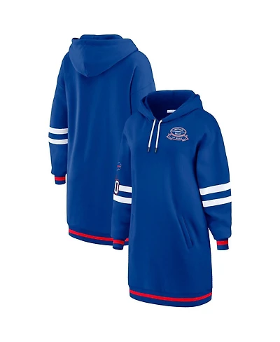 Wear by Erin Andrews Women's Royal Buffalo Bills Hoodie Dress