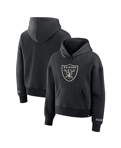 Fanatics Women's Black Las Vegas Raiders Legacy Fleece Pullover Hoodie