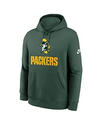 Nike Men's Green Bay Packers Best Season Rewind Club Pullover Hoodie