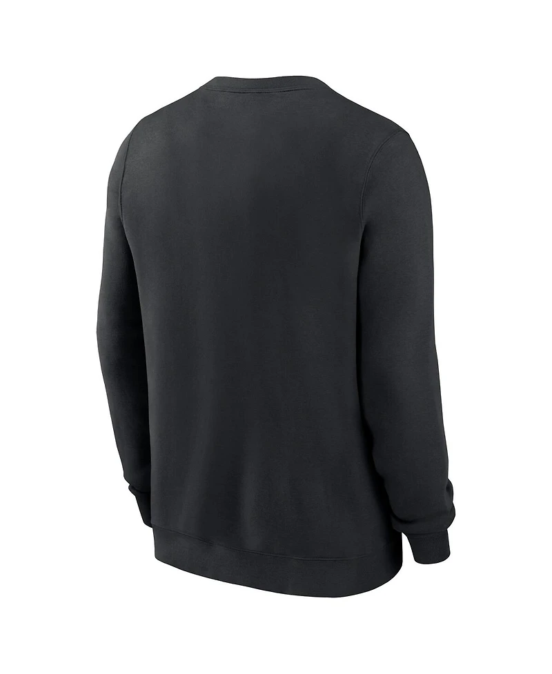 Nike Men's Detroit Lions Primetime Club Fleece Pullover Sweatshirt