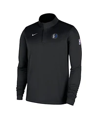 Nike Men's Black Dallas Mavericks 2025/26 Authentic Coaches Quarter-Zip Dri-Fit Top
