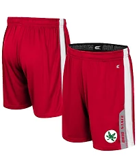 Colosseum Big Boys and Girls Scarlet Ohio State Buckeyes Gumbaldia Shorts