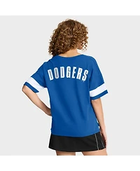 Fanatics Women's Royal Los Angeles Dodgers Curl Route T-Shirt