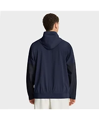 Nike Men's Navy West Virginia Mountaineers Anorak Half-Zip Hoodie Jacket