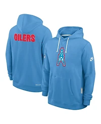 Nike Men's Light Blue Tennessee Titans Sideline Standard Issue Alt 2 Dri-fit Hoodie