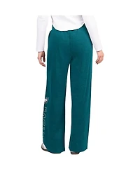 G-iii 4Her by Carl Banks Women's Midnight Green Philadelphia Eagles Field Sweatpants