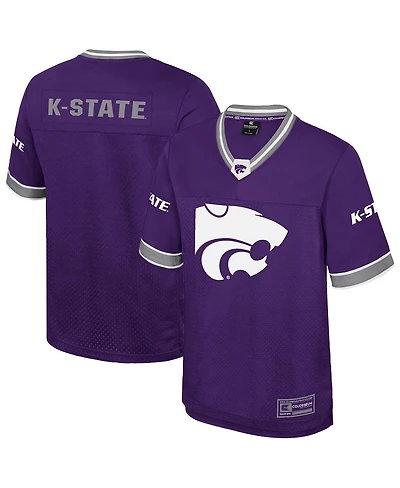 Colosseum Men's Purple Kansas State Wildcats Nothing but the Hits Football Jersey