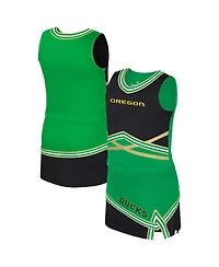 Colosseum Big Girls 2-Piece Green Oregon Ducks Lollipop Park Cheer Set