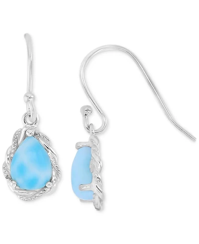 Macy's Opal (8 ct. t.w.) Earrings in Sterling Silver