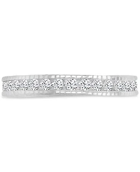 Macy's Milgrain Cubic Zirconia Ring Sterling Silver