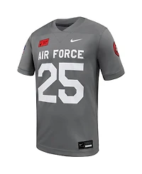 Nike Men's 25 Gray Air Force Falcons Apls Fighting Falcon Collection Football Game Jersey