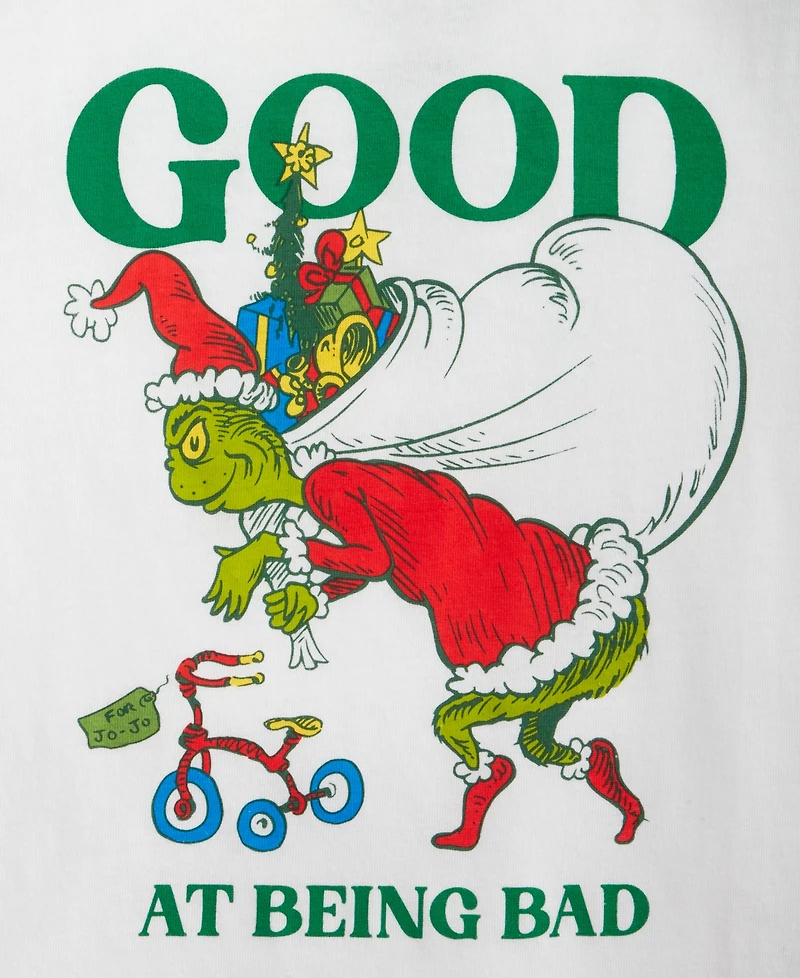 Epic Threads Boys Toddler 2T-4T Grinch Raglan Sleeve T-Shirt, Macy's Exclusive