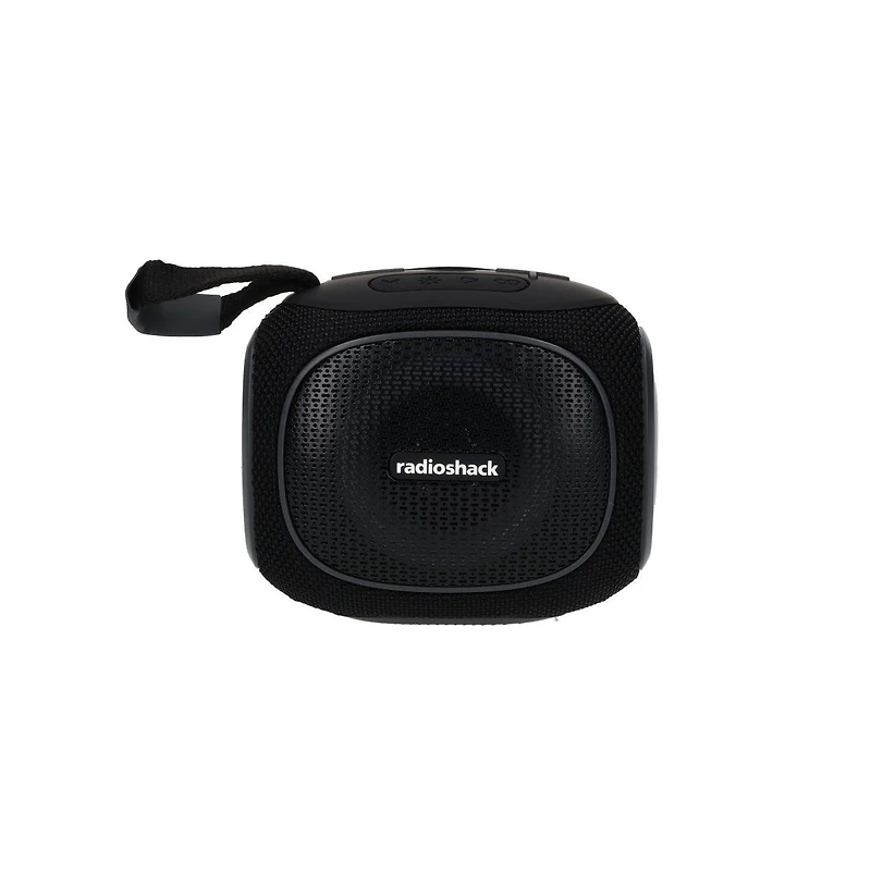 RadioShack 10W Mini Bluetooth Portable Speaker IPX5 Waterproof, With Fm Radio 4001775