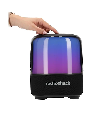 RadioShack 60W Wireless Speaker with Microphone For Karaoke and 360 Rgb Lights True Wireless 4001785
