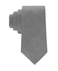 Tommy Hilfiger Men's Hazel Herringbone Solid Tie