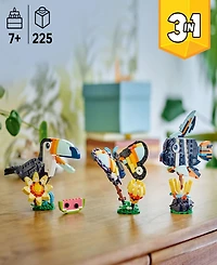Lego Creator 3 in 1 Wild Animals Tropical Toucan 31173, 225 Pieces