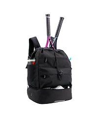 J World Ace Racket Sports Backpack with Protection & Multiple Storage Compartments