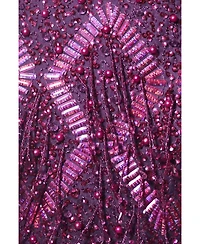 Nasty Gal Women's Embellished Tassel Beaded Crop Top
