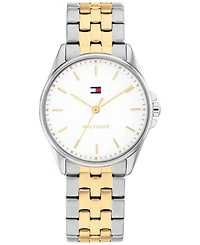 Tommy Hilfiger Women's Quartz Two-Tone Stainless-Steel Bracelet Watch