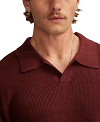 Lucky Brand Men's Johnny Collar Polo Sweater