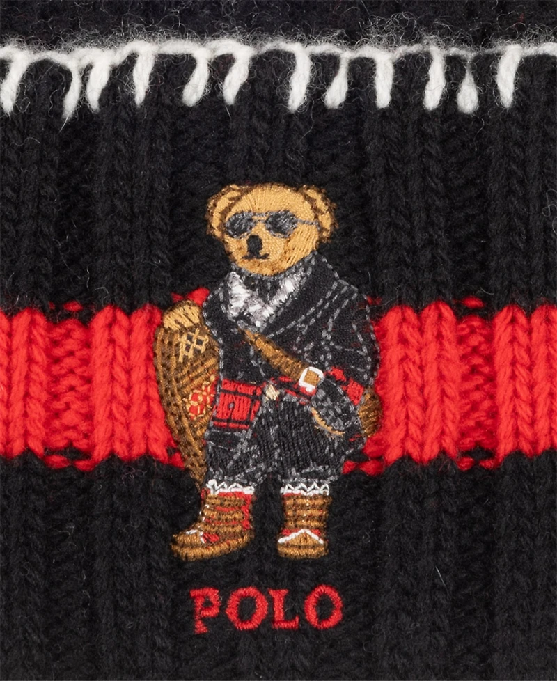 Polo Ralph Lauren Men's Holiday Bear Beanie