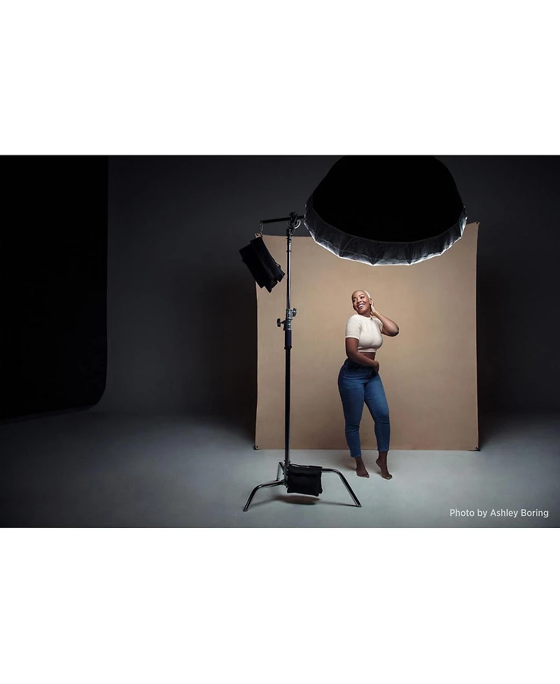 Westcott 8x13' X-Drop Pro Wrinkle-Resistant Backdrop, Brown Sugar