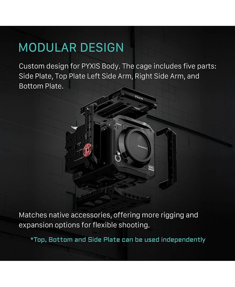 Tilta Camera Cage for Blackmagic Pyxis 6K/12K Base Kit