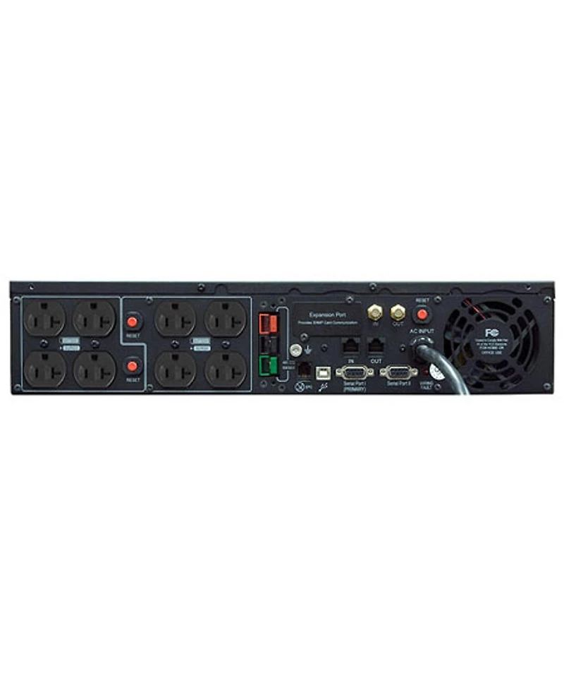 CyberPower OR2200LCDRTXL2U Smart App Intelligent LCD 2190VA Ups, 8 Outlets, 2U Rack Mount