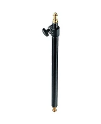 Manfrotto Adjustable Pole for Back Light Stand, Variable 21" to 33", Black Anodized. (#3368)