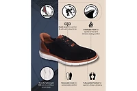 Marc Joseph New York Charles Ave Mens Hands-Free Slip On Technology Lightweight Mesh Oxfords