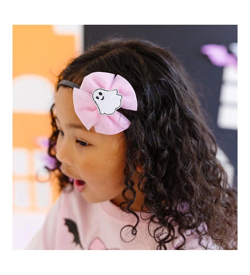 Sweet Wink Child Girl's Coquette Tulle Ghost Bow Headband