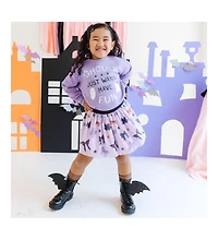 Sweet Wink Little and Big Girls Ghouls Just Wanna Have Fun Halloween Sweatshirt
