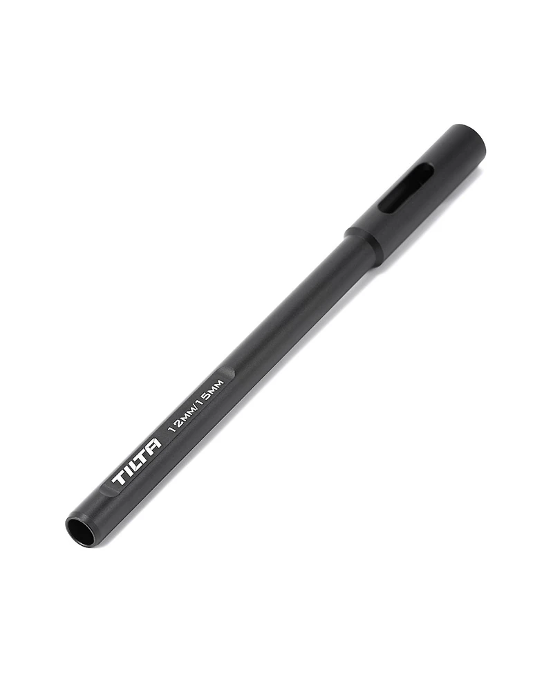 Tilta 8" 15mm to 12mm Dji Rod Adapter, Black