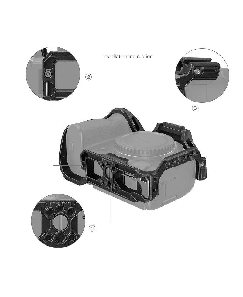 SmallRig Black Mamba Full Camera Cage for Canon Eos R5 C/R5/R6