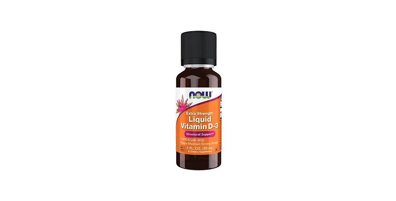 Now Foods Vitamin D-3 Liquid Extra Strength ,1000 iu ,1 oz