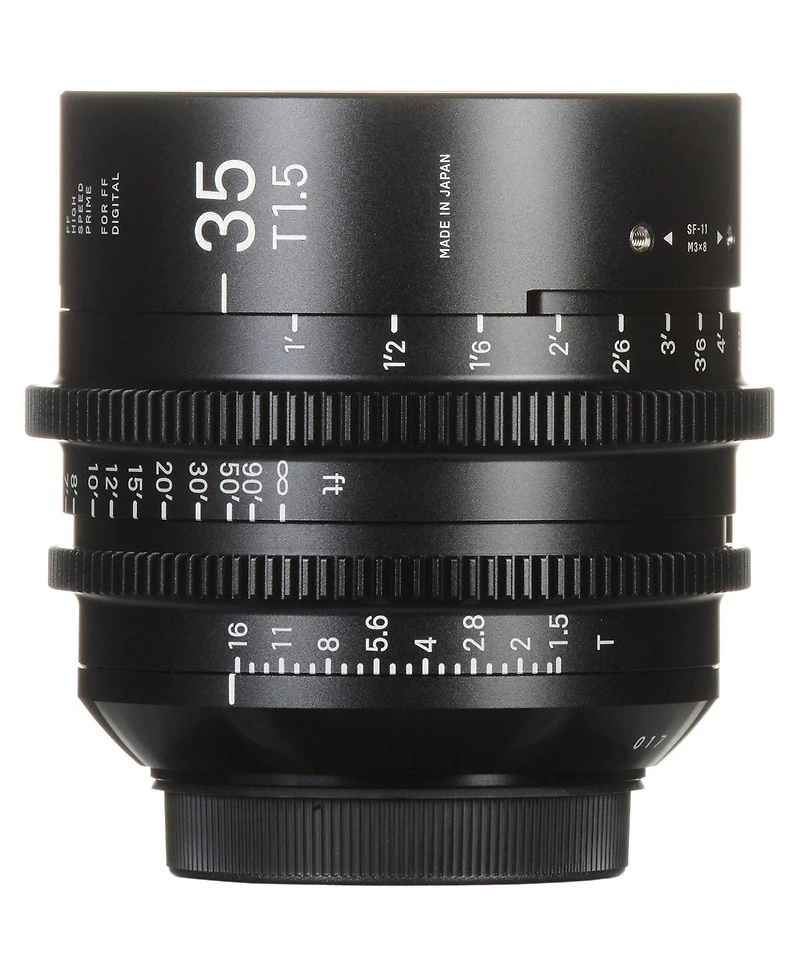 Sigma 35mm T1.5 Ff High-Speed Prime Lens for Sony E, Feet