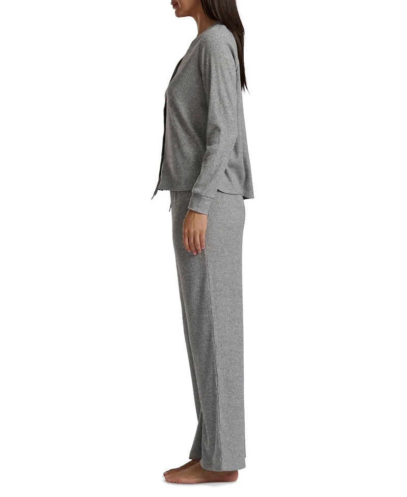 Tommy Hilfiger Women's 2-Piece Long Sleeve Cardigan and Pants Set