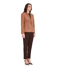 Tahari Asl Women's Mid-Rise Ankle-Length Pants, Regular & Petite