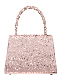 Nina Crystal Magnetic Snap Satchel Bag