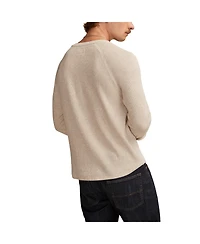 Lucky Brand Men's Birdseye Thermal Henley Long-Sleeve T-Shirt