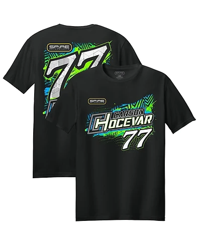 Spire Motorsports Men's Black Carson Hocevar Lifestyle T-Shirt