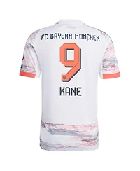 Adidas Men's Harry Kane White Bayern Munich 2025/26 Away Replica Player Jersey