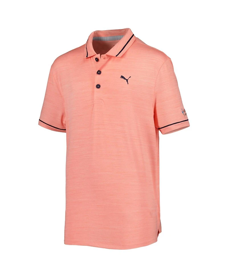 Puma Big Boys and Girls Coral Valspar ship Monarch Cloudspun Polo Shirt