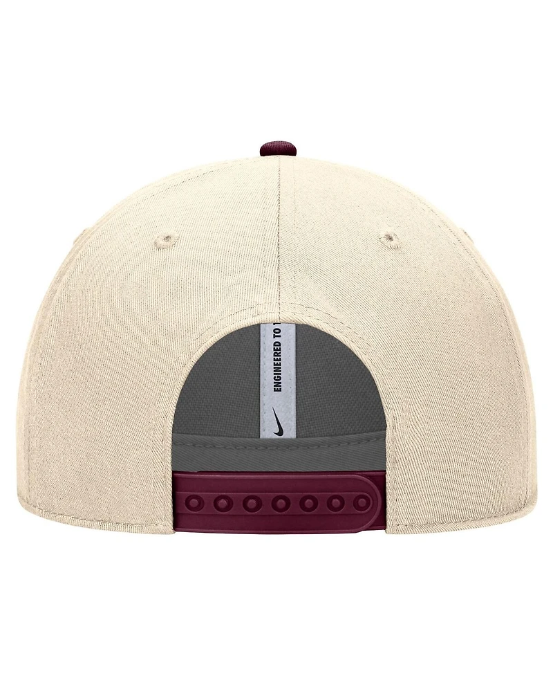 Nike Men's Natural Minnesota Golden Gophers Rise Adjustable Hat