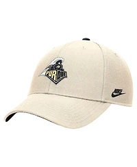 Nike Men's Natural Purdue Boilermakers Rise Adjustable Hat