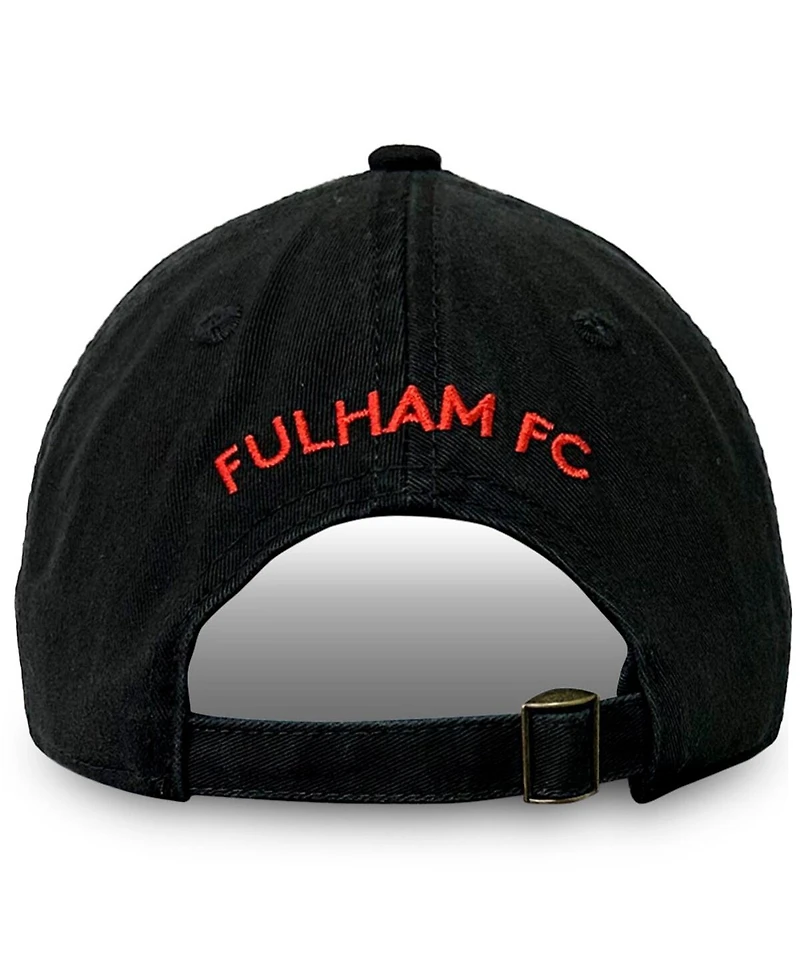 1863FC Men's Black Fulham Classic Adjustable Hat