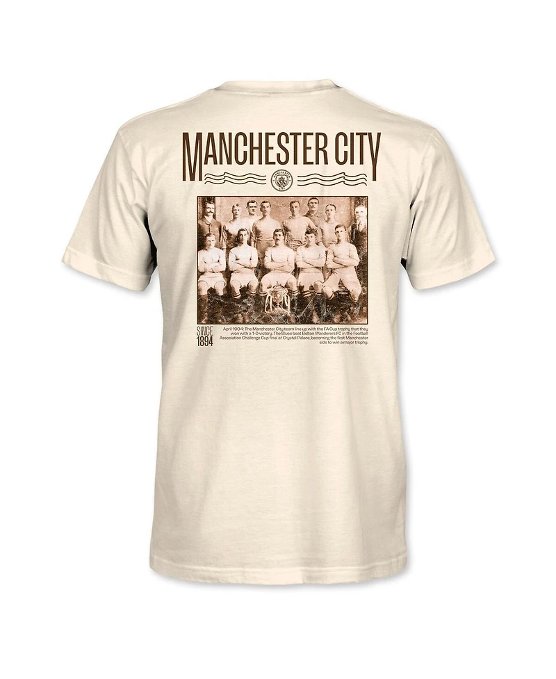 1863FC Men's Natural Manchester City Photo T-Shirt